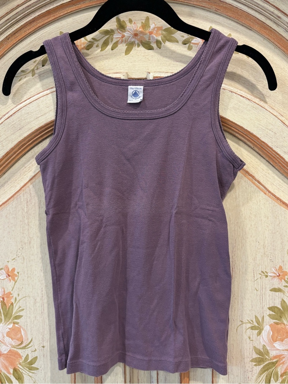 Vintage Y2K Petit Bateau faded plum tank top